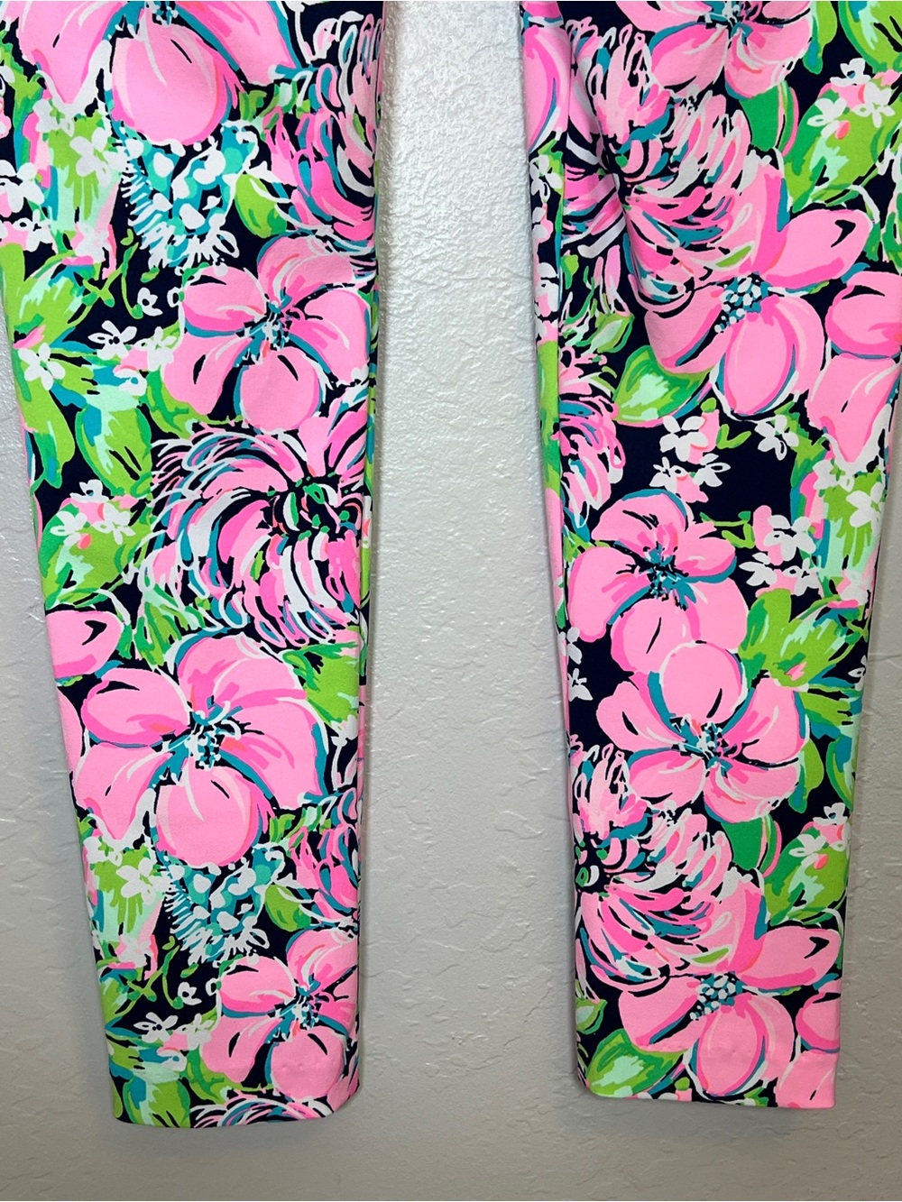 LILLY PULITZER Women’s Size 2 Pink Floral Luxletic Pull-On Ankle Golf Pant - Picture 11 of 13
